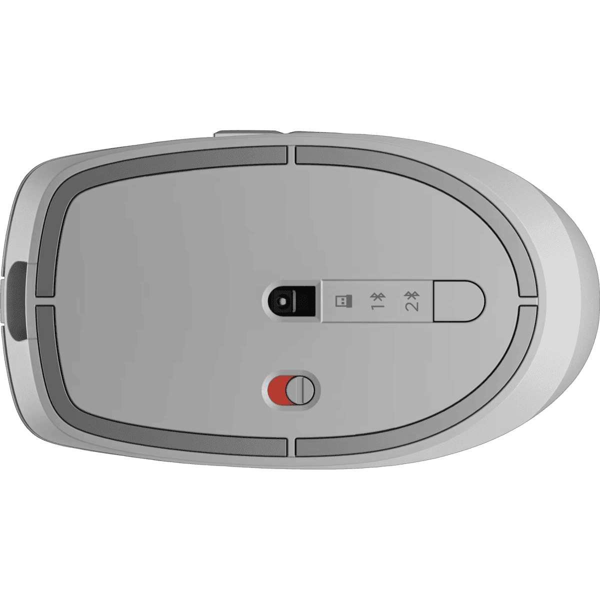 Mouse Inalámbrico Hp 710 Plata Silencioso Recargable 6E6F1AA